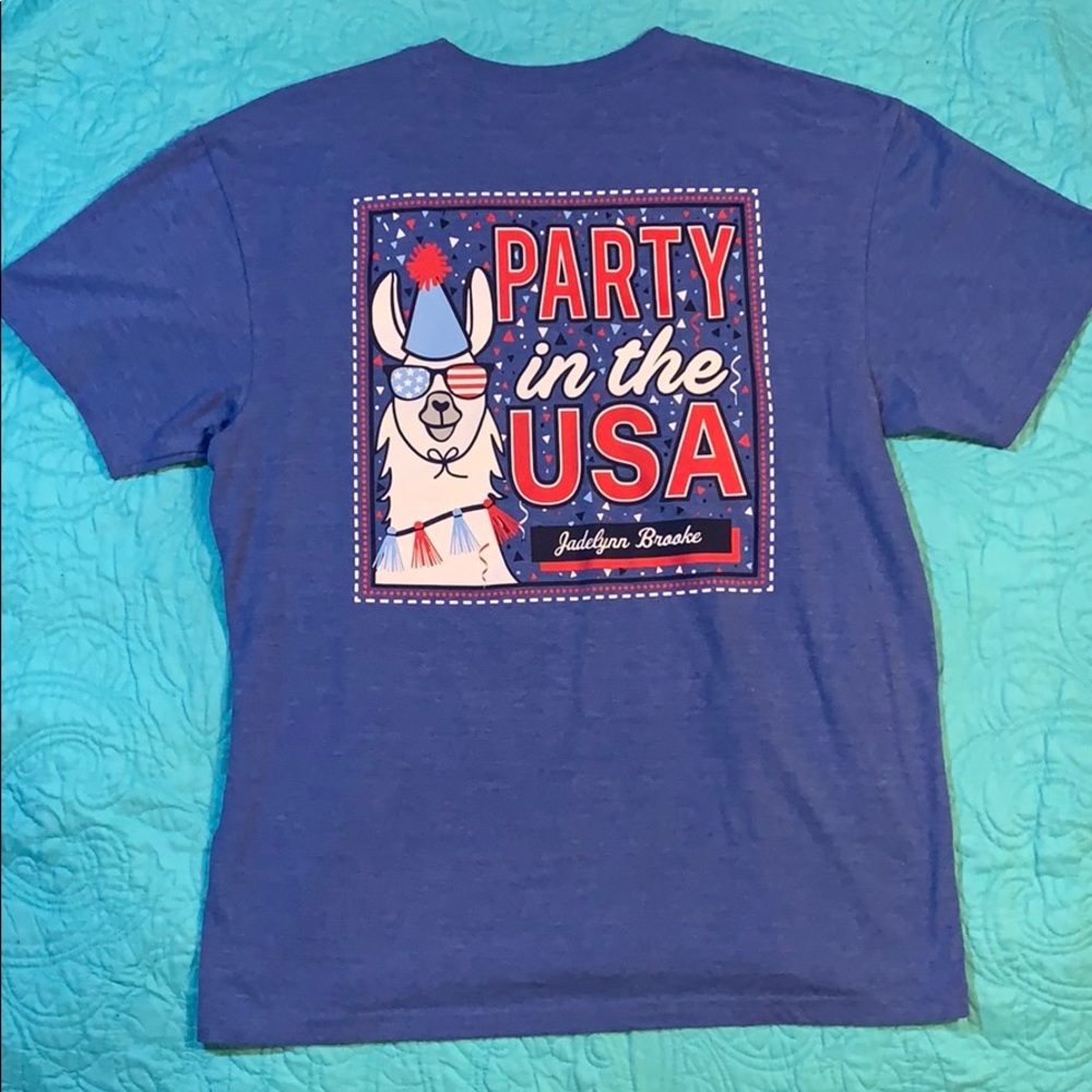 Jadelynn Brooke Patriotic Short Sleeve Shirt